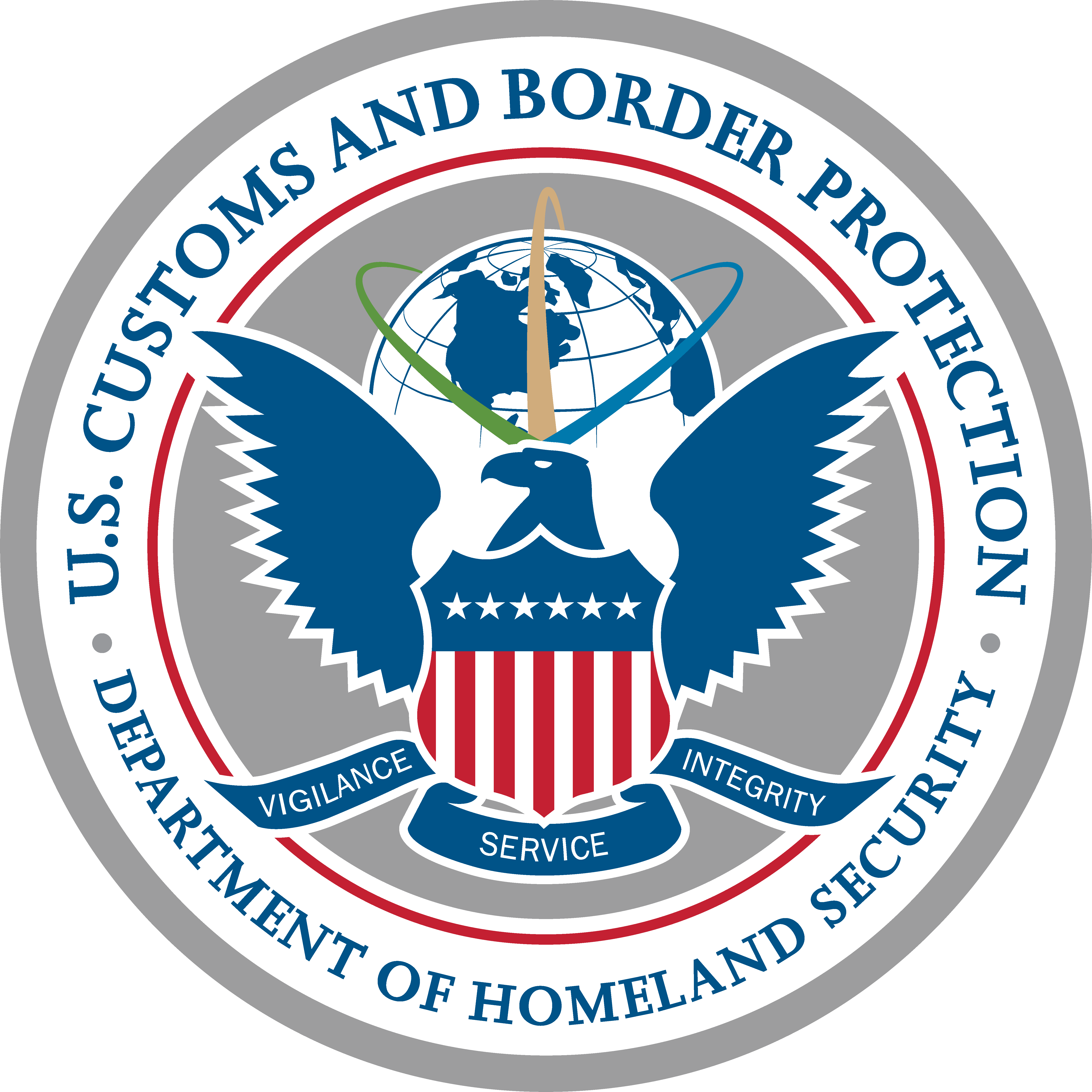 CBP logo, U.S. Customs and Border Protection: Department of Homeland Security
